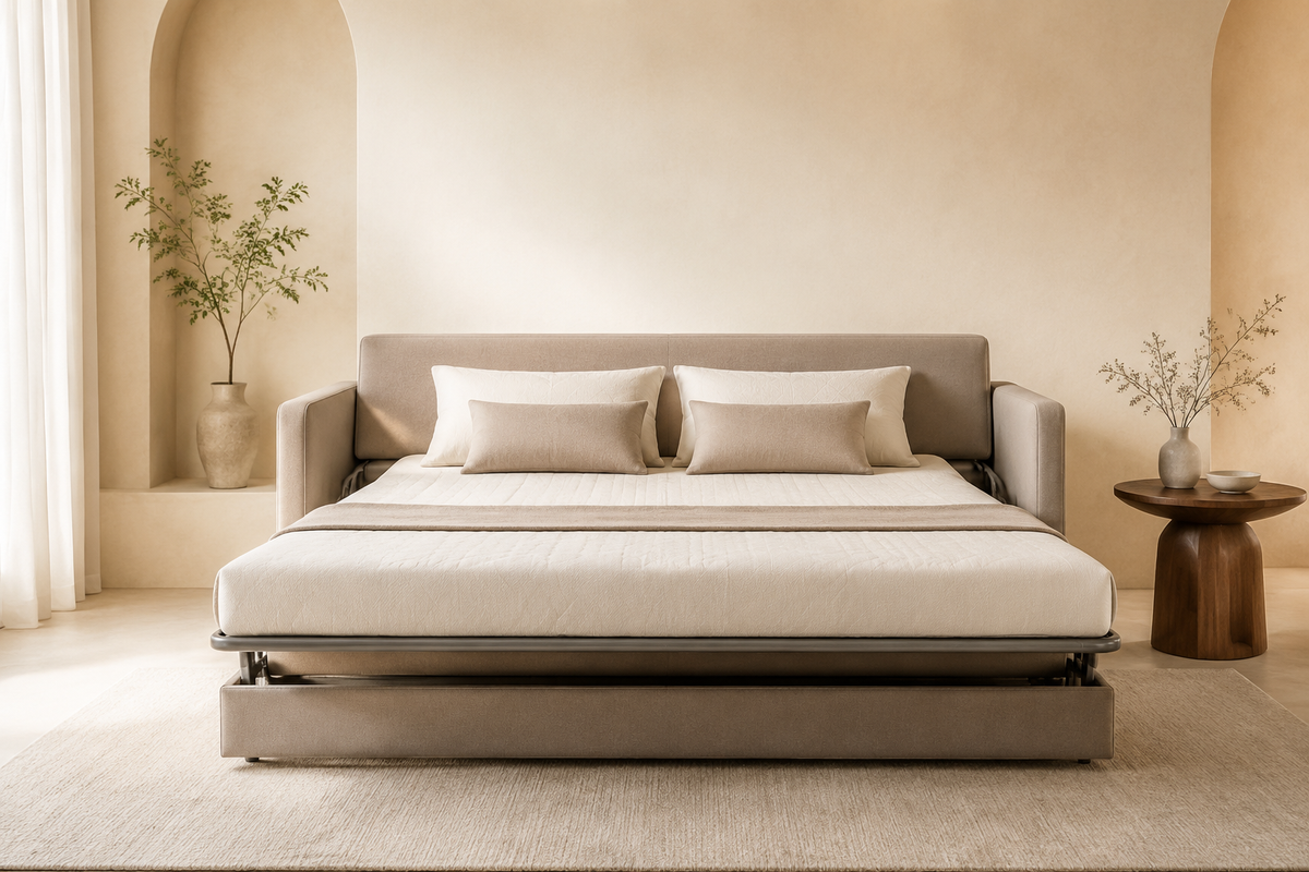 Pranaisha Designs sofa cum bed collection for space-saving homes