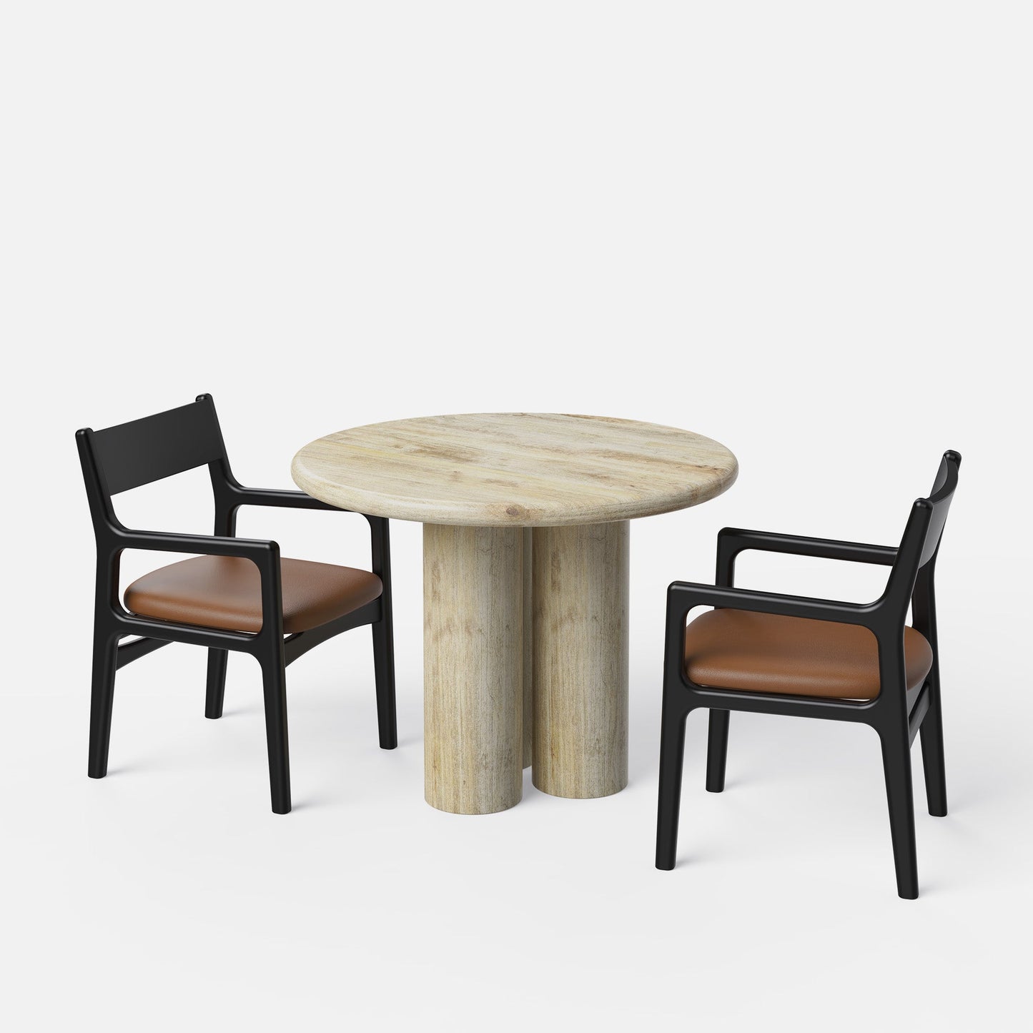 Amor-Kiyomi Dining Table Set - 2, 4 & 6 Seater/ All sizes