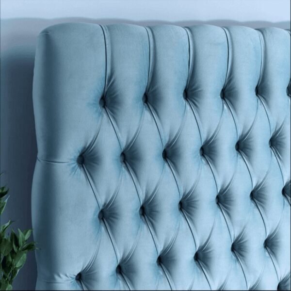 Unicorn Upholstered Bed Without Storage In Suede