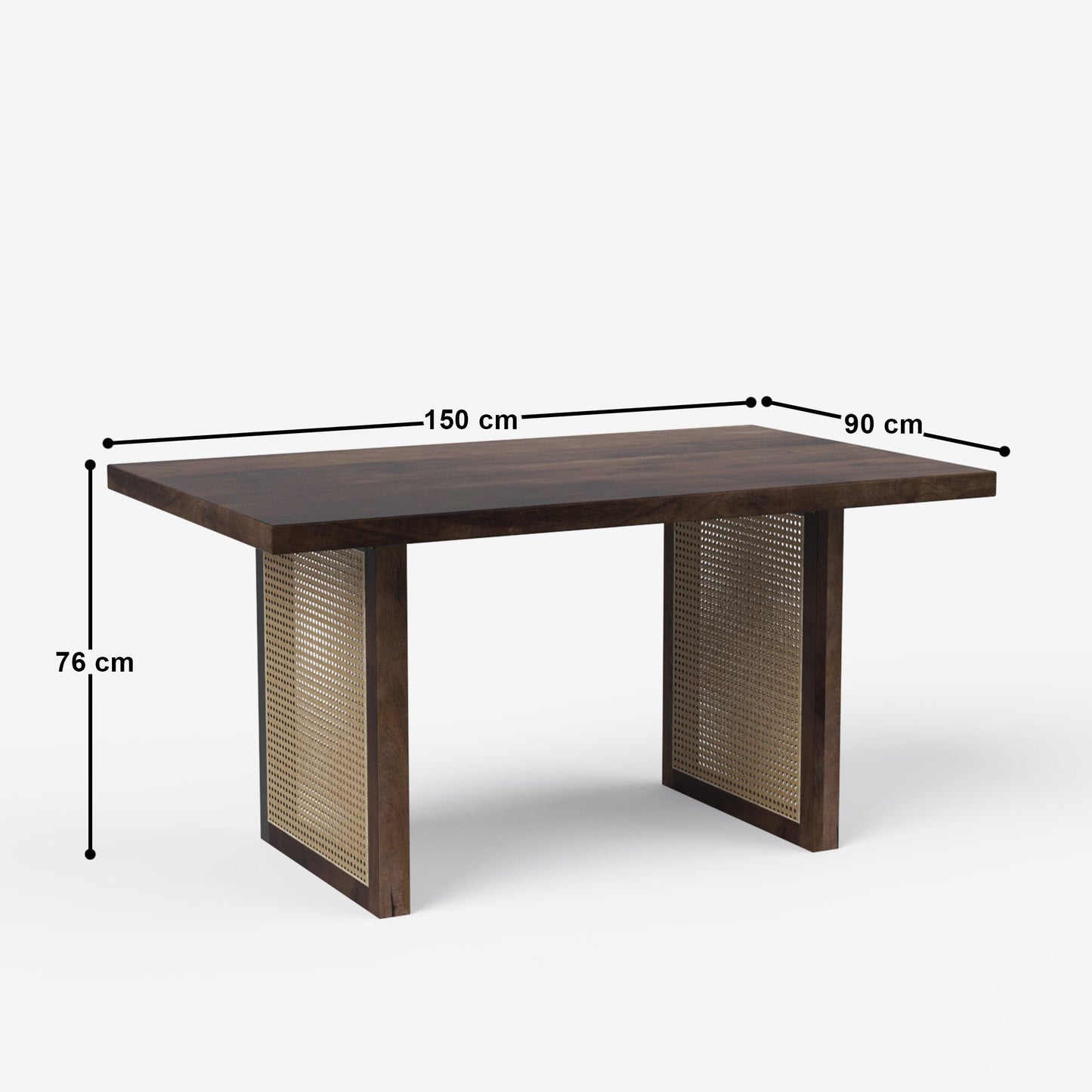 Stanley Rattan Luxury Dining Table - 6 & 8 Seater/All Sizes