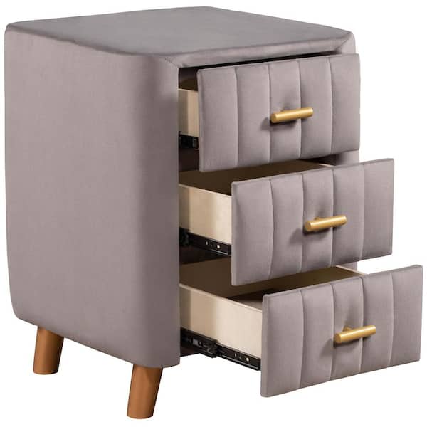 Blissful Boudoir Bed Side Table 3 Drawer
