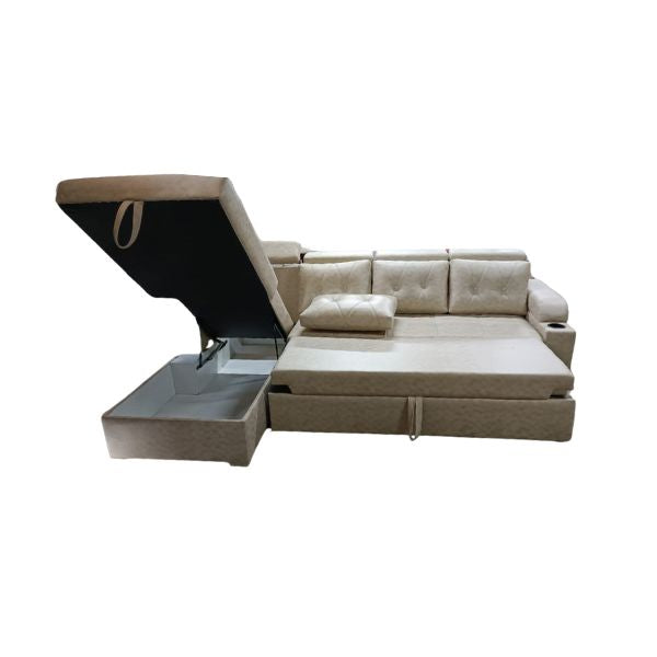 Texo Sofa Cum Bed With Lounger