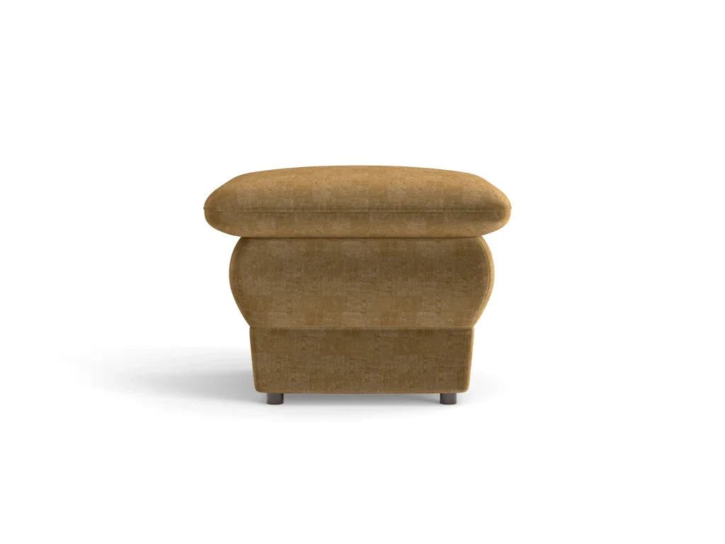 Chiffon Fabric Ottoman