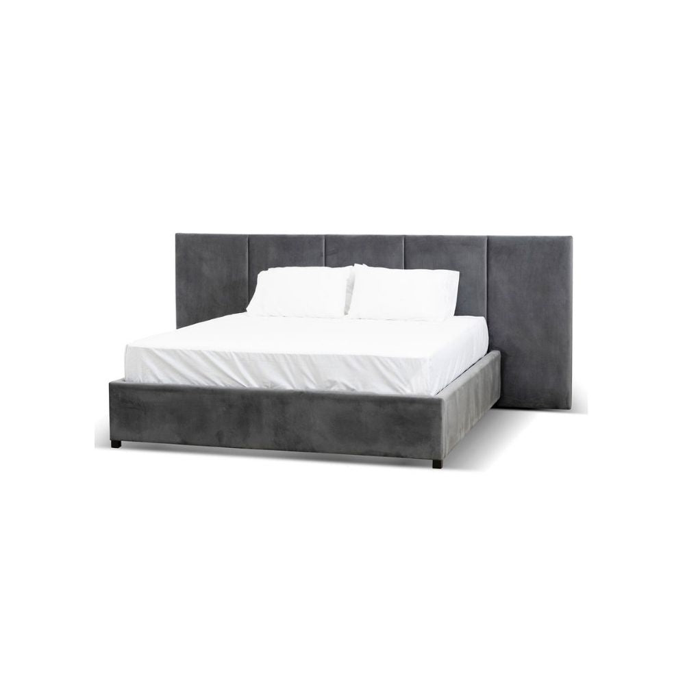 Unline Luxury Upholstered Bed Suede-With Out Storage
