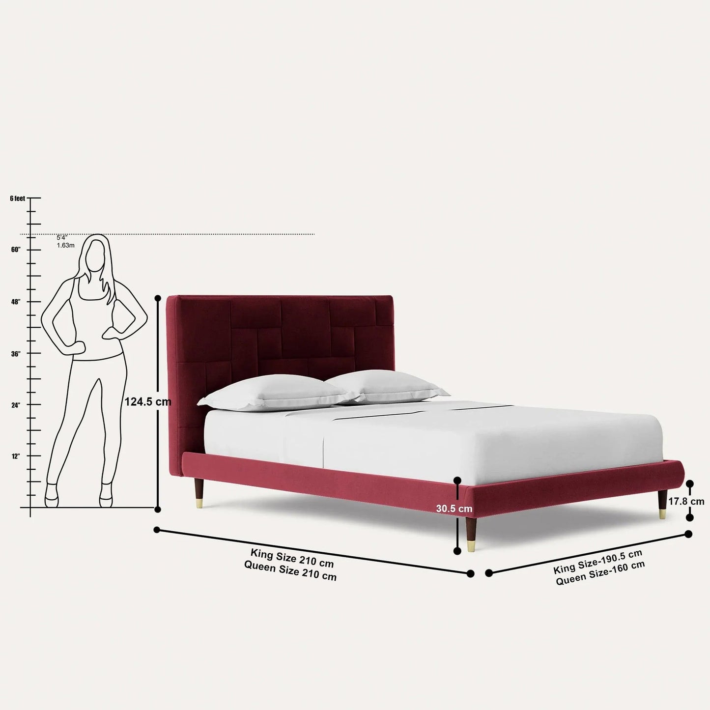Islay Upholstered Bed
