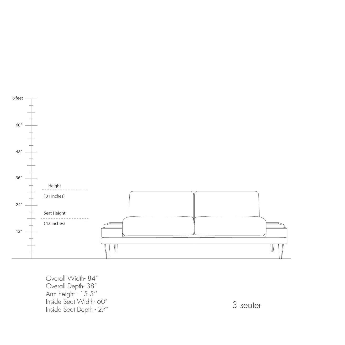 Lotus with Chute Sofa Collection