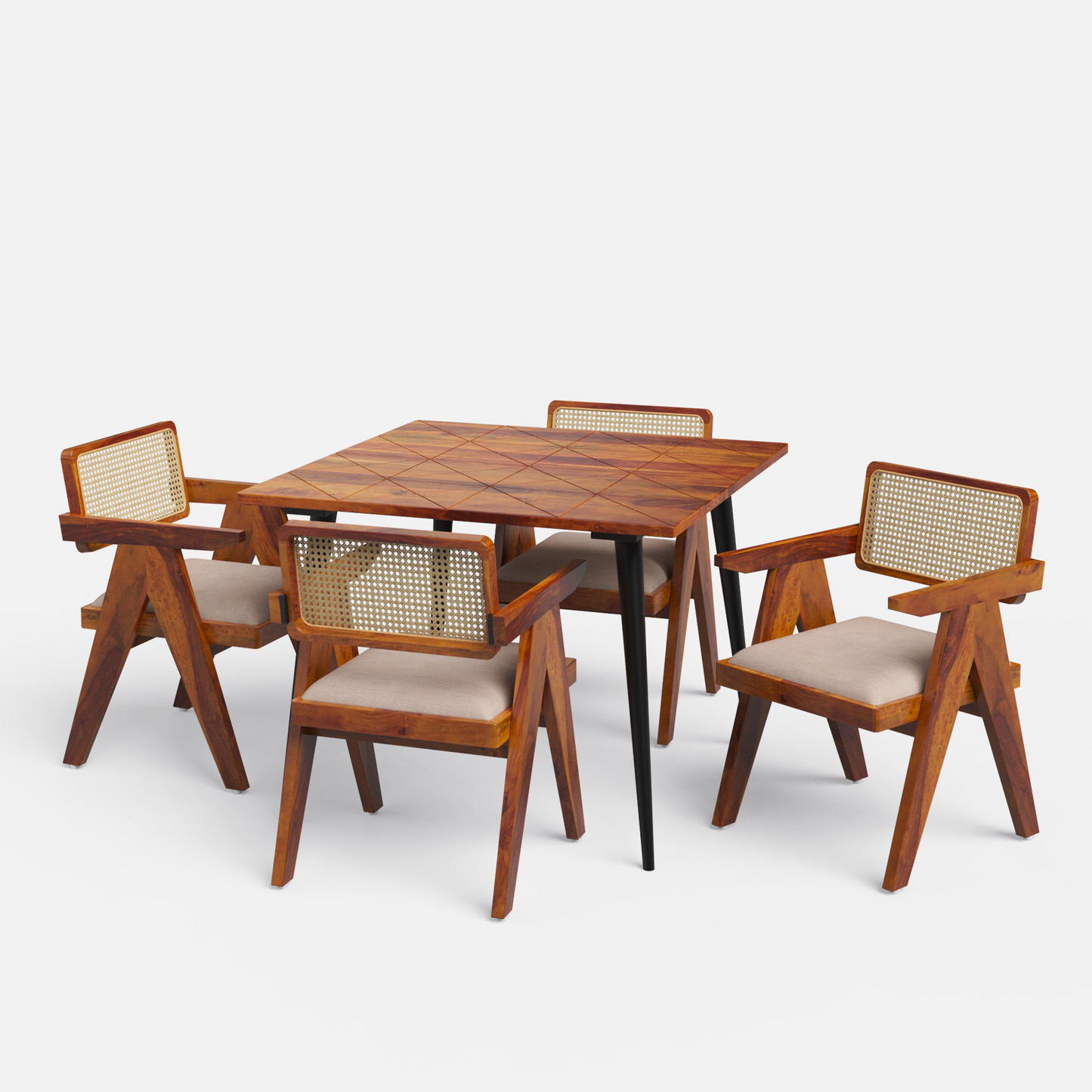 Shelly Pierre Dining Set - 2,4 & 6 Seater/ All sizes