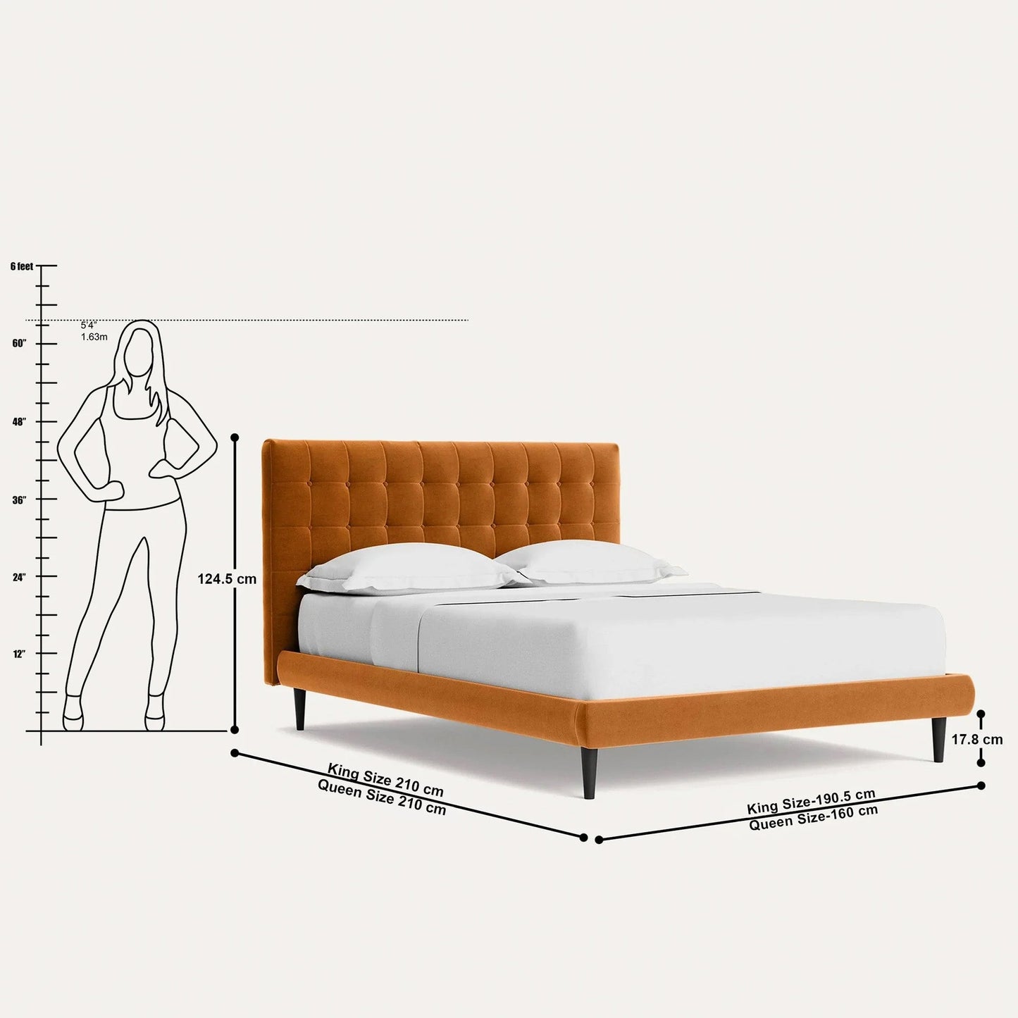 Sudby Upholstered Bed