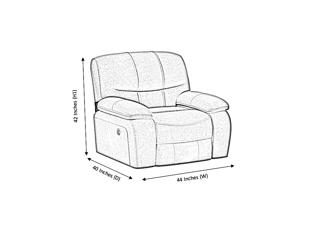Ashley Artificial Leather Recliner