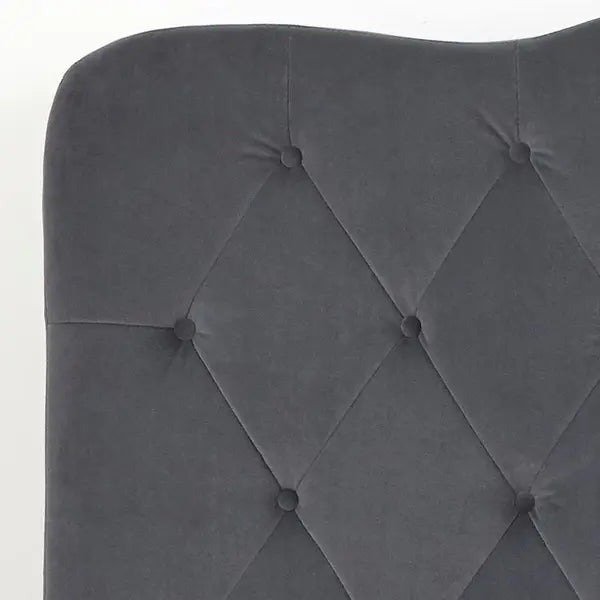 Trends Upholstered Bed Without Storage In Suede