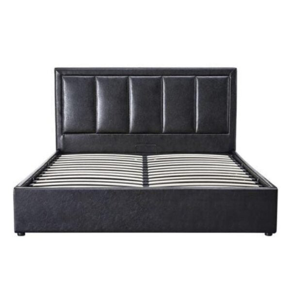 Amazon Upholstered Bed Without Storage In Leatherette