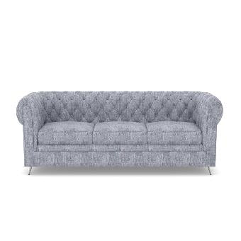 Chesterfield 4 Seater Fabric Sofa