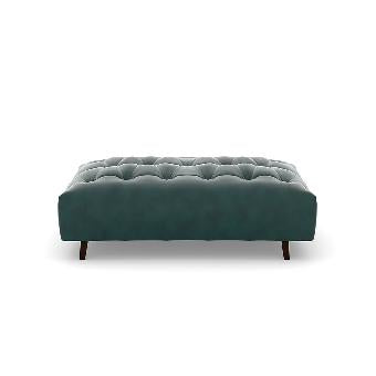 Chester Artificial Leather Ottoman
