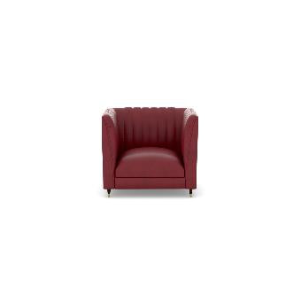 Baxley 1 Seater Artificial Leather Sofa