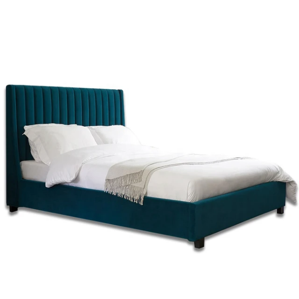 Wisdom Upholstered Bed Without Storage In Suede