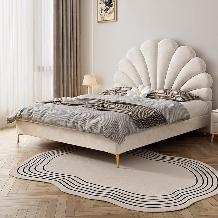 Kidzee Pro Upholstered Kids Bed Without Storage In Suede