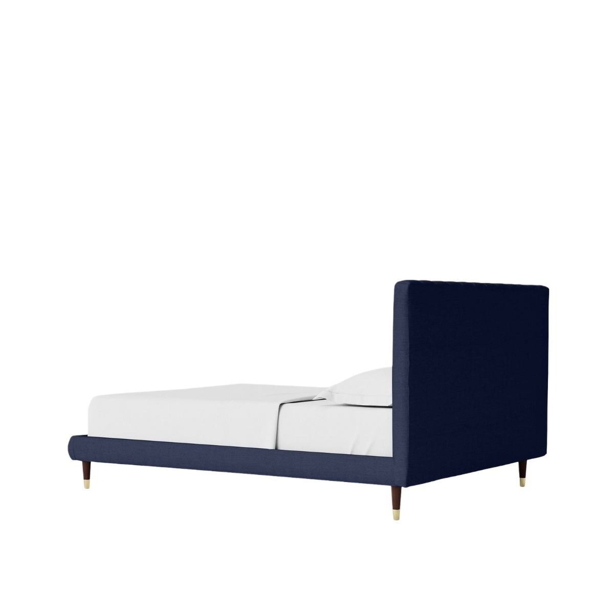Baroda Upholstered Bed Without Storage In Suede