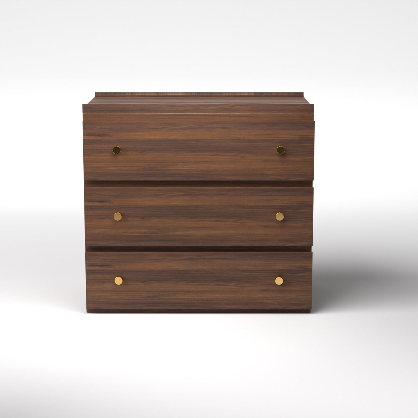 Stava Modular Drawer System | Solid Walnut/Teak/Oak Wood (3x1) | 3 Feet Length