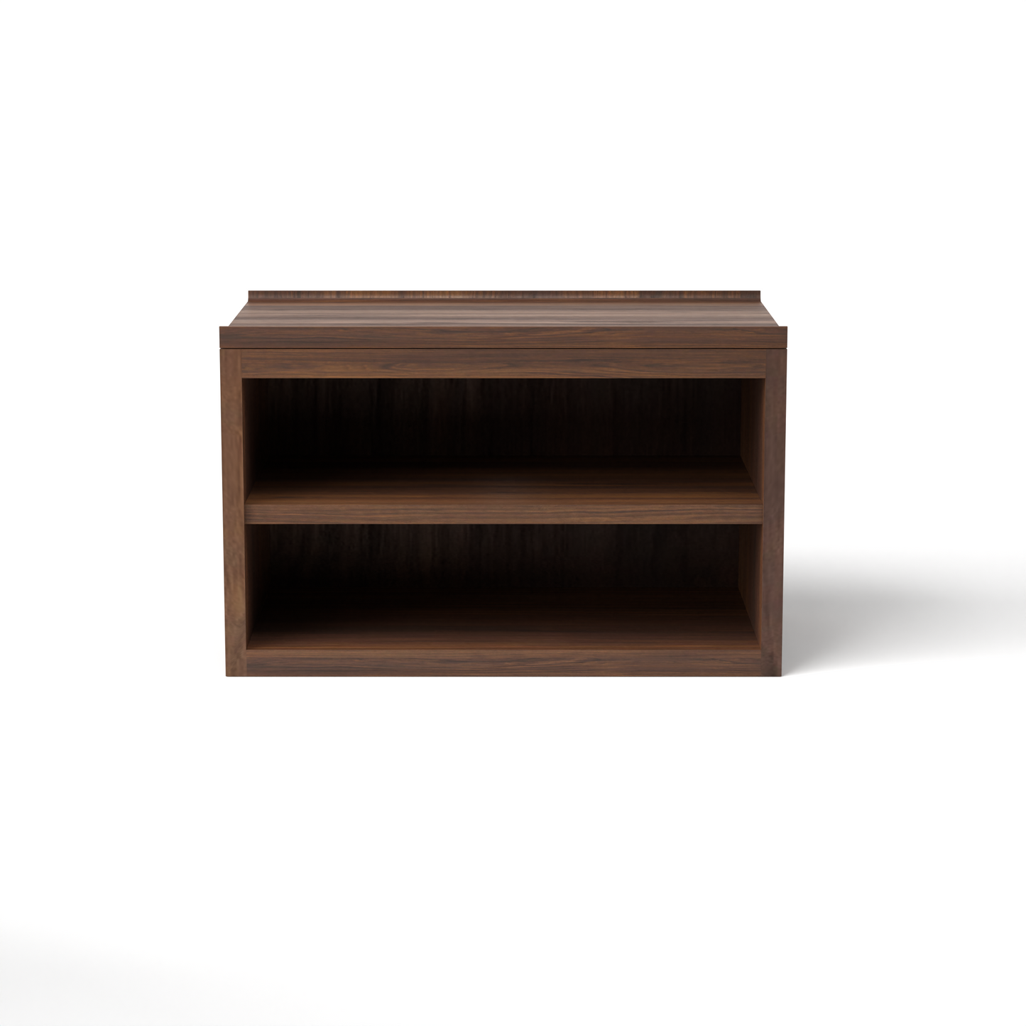 Stava Bedside Table | Solid Walnut/Teak/Oak Wood (Open) | 3 Feet Length
