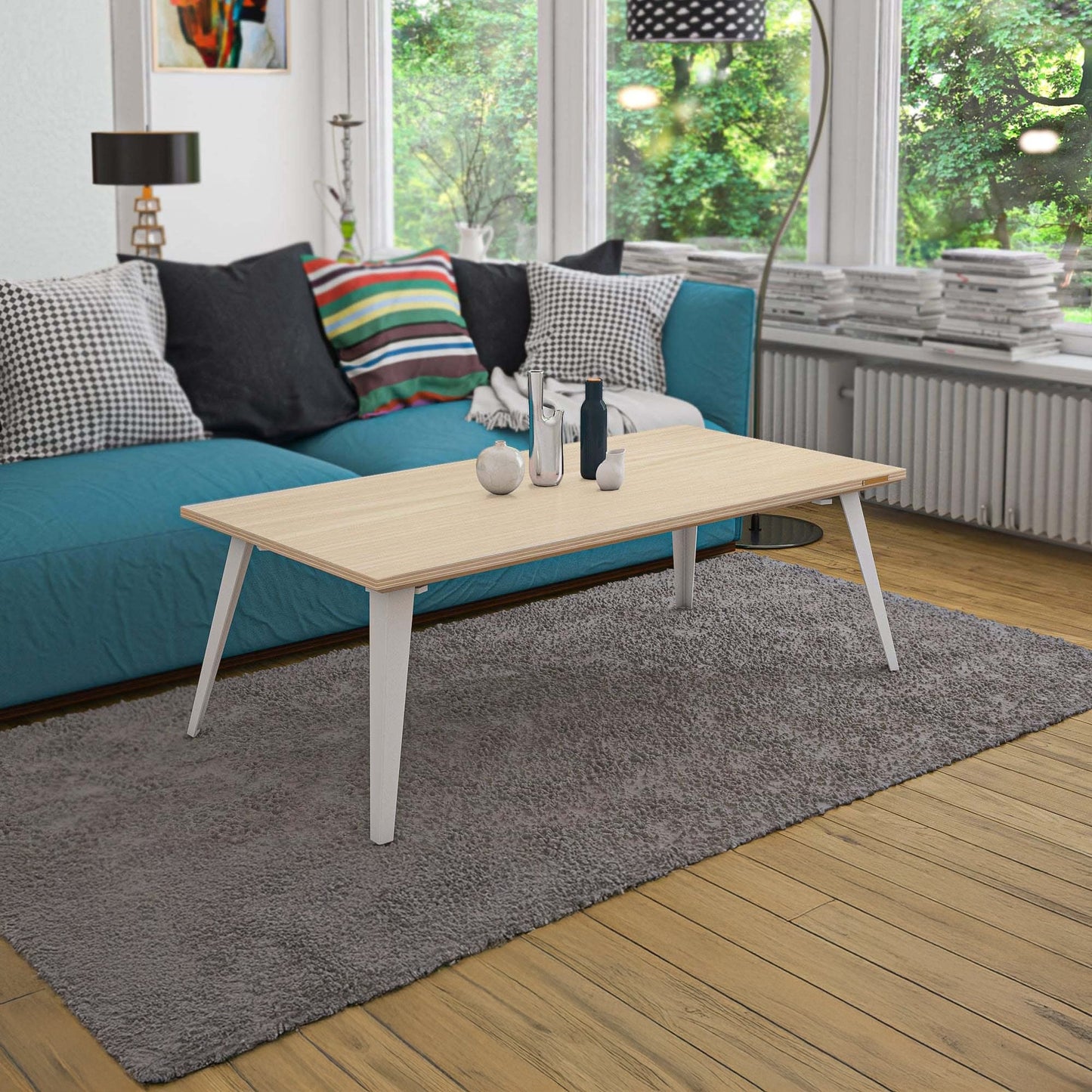 Coffee Table - White Oak