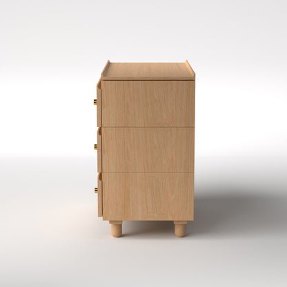 Stava Modular Drawer System | Solid Walnut/Teak/Oak Wood (3x1) | 3 Feet Length