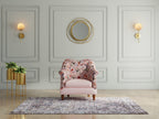 Modern 3 Seater Sofa – Clean Lines And Coco Walnut Legs