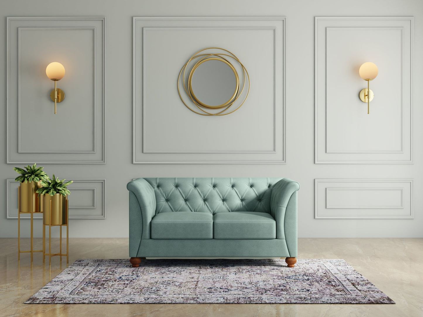 Modern 3 Seater Sofa – Streamlined Contemporary Design