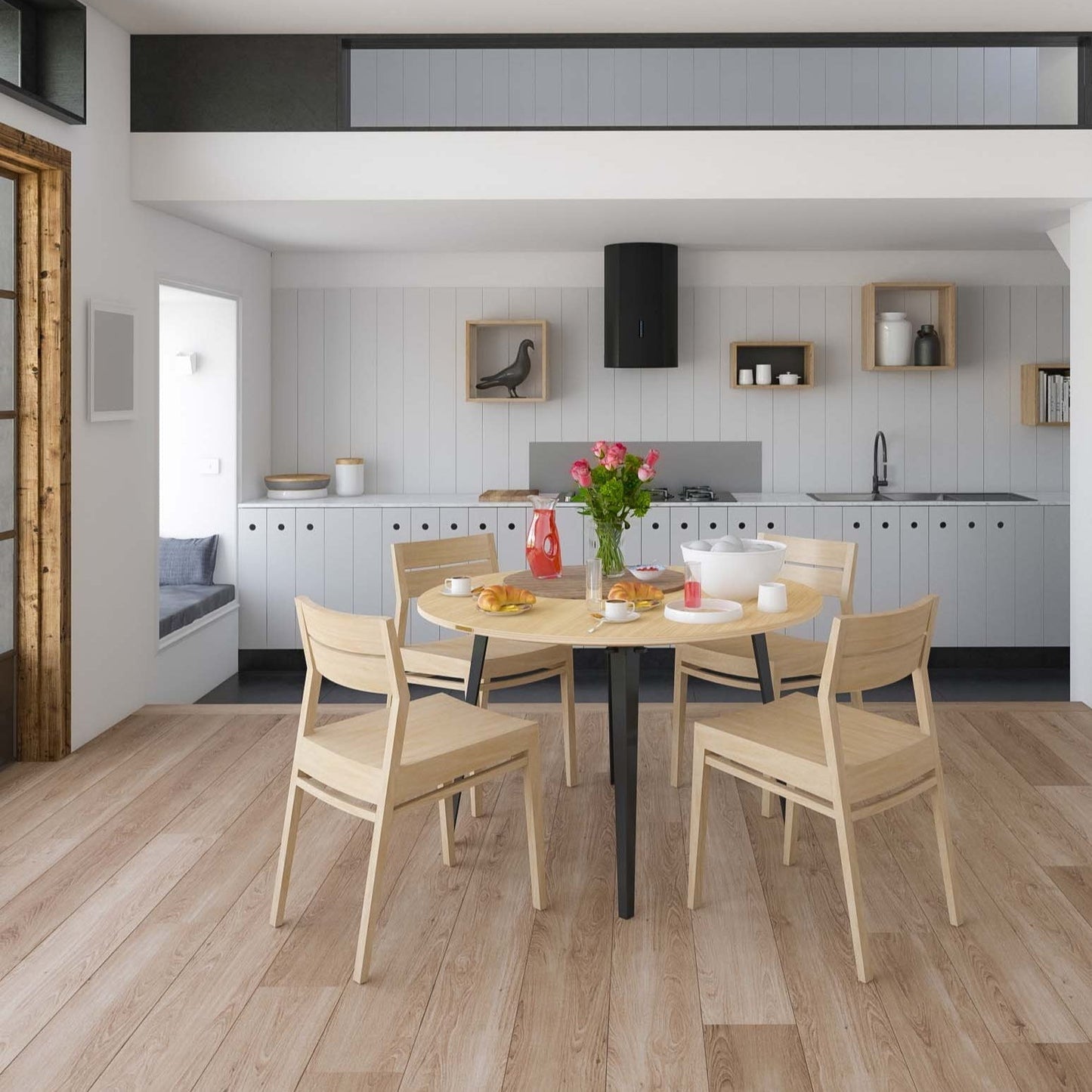 Round Table - White Oak