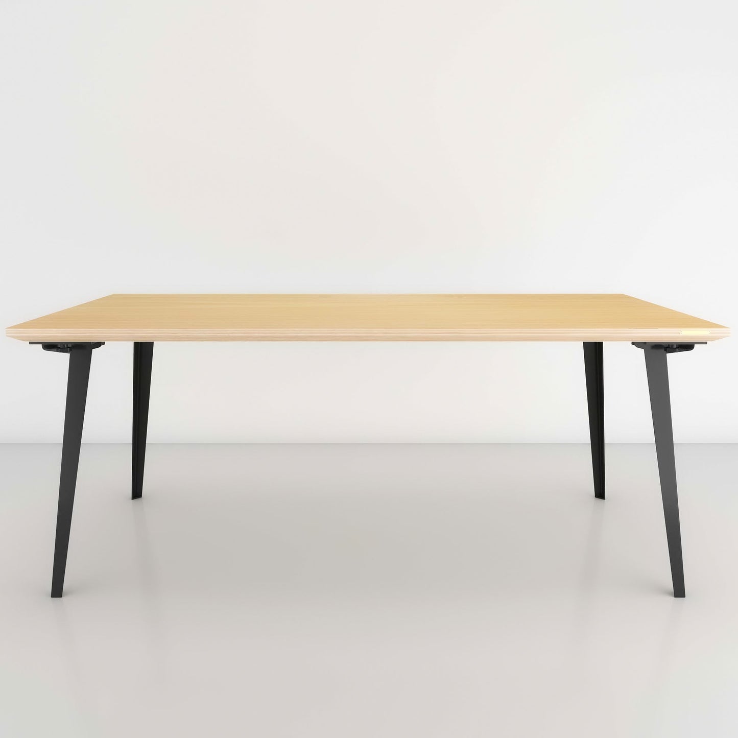 Serenity Dining Table XL (6x3 feet) - White Oak Veneer