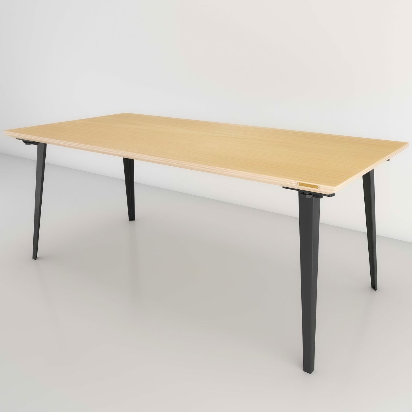 Serenity Dining Table XL (6x3 feet) - White Oak Veneer