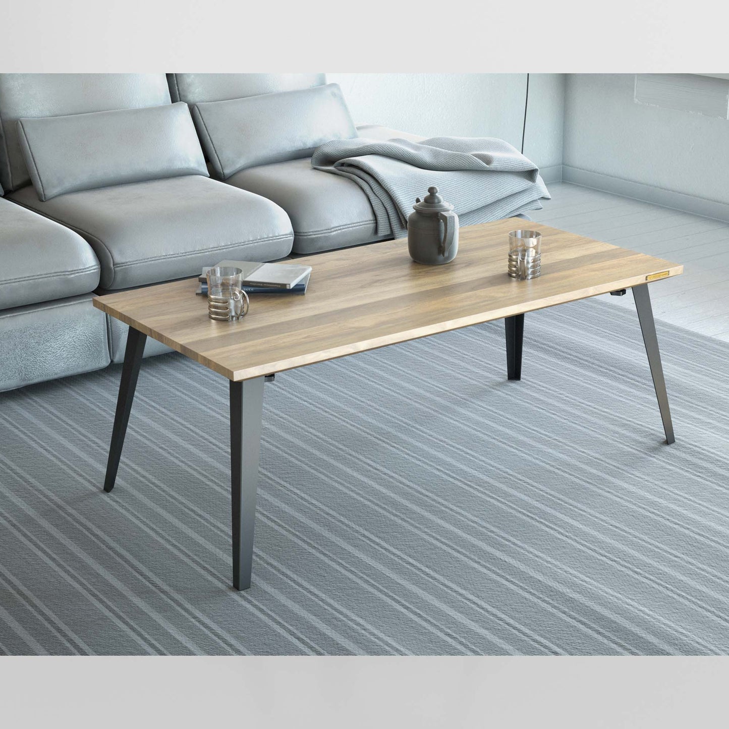 Takeshi Coffee Table - Solid Teak Wood