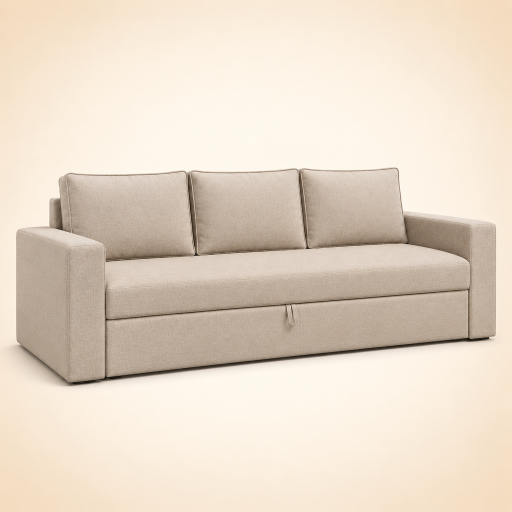 Pearth Sofa Bed — 03 Pearth 3 Seater Sofa Bed