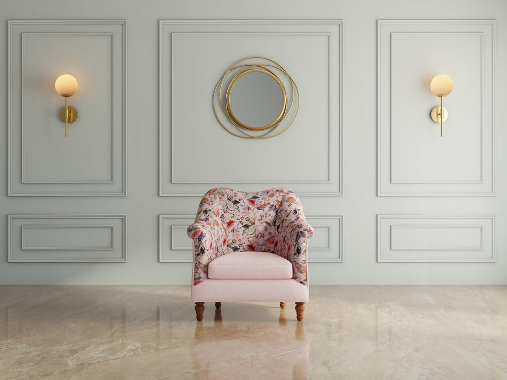 Modern 3 Seater Sofa – Clean Lines And Coco Walnut Legs