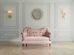Modern 3 Seater Sofa – Clean Lines And Coco Walnut Legs