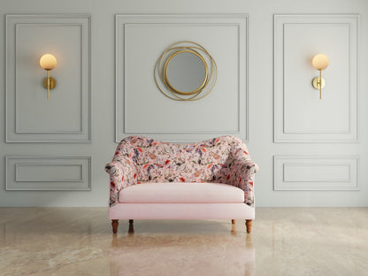Modern 3 Seater Sofa – Clean Lines And Coco Walnut Legs
