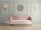 Modern 3 Seater Sofa – Clean Lines And Coco Walnut Legs