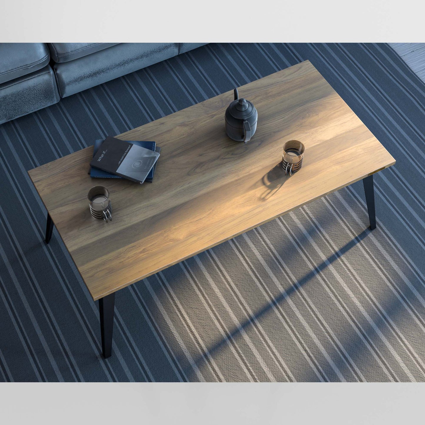 Takeshi Coffee Table - Solid Teak Wood