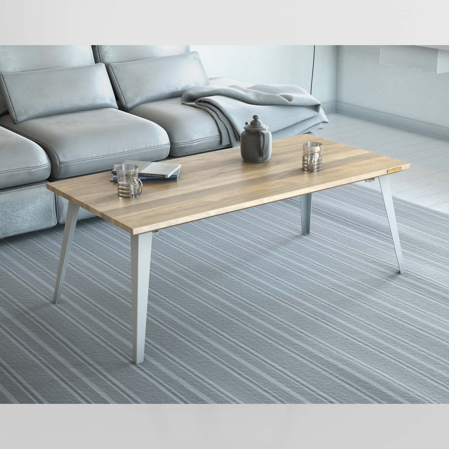 Takeshi Coffee Table - Solid Teak Wood