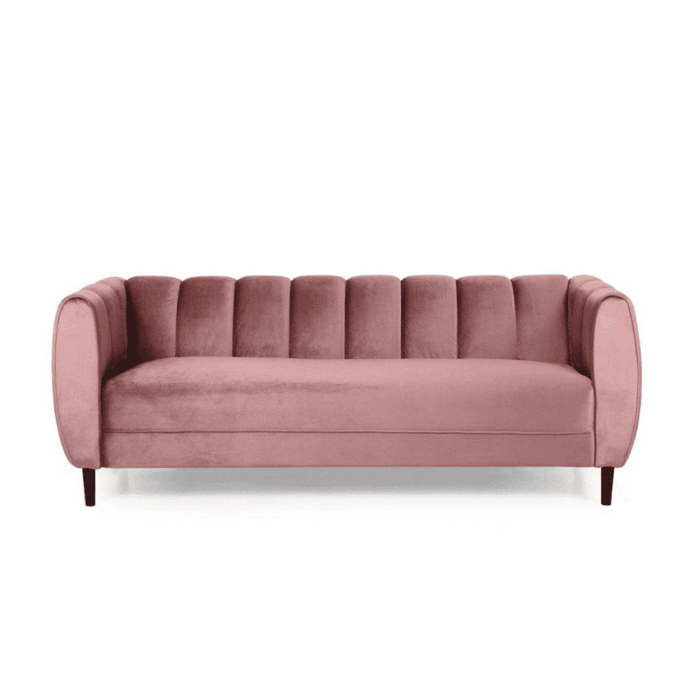 Bobran Modern Sofa Set in Suede