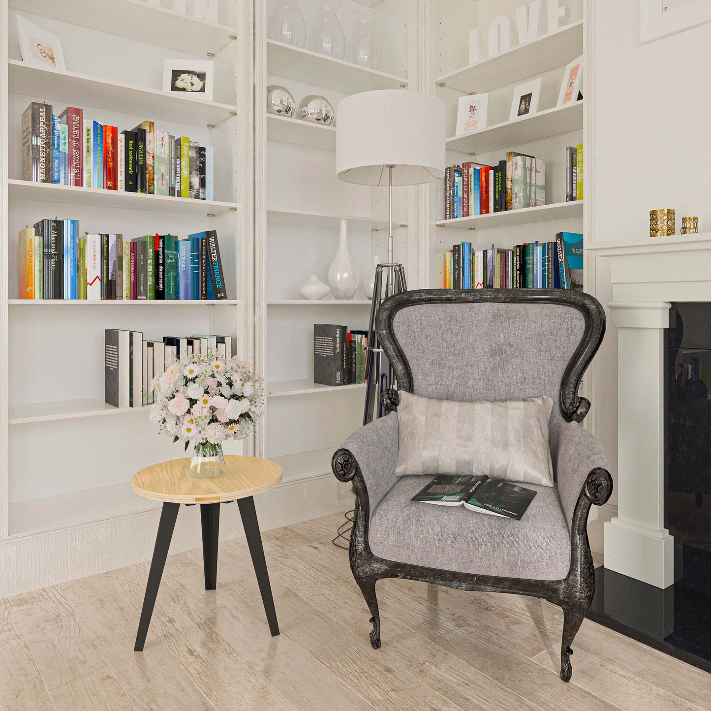 Side Table - White Oak