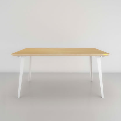 Serenity Dining Table (5x3 feet) - White Oak Veneer