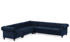 Chesterfield Sectional Sofa 6 Seater