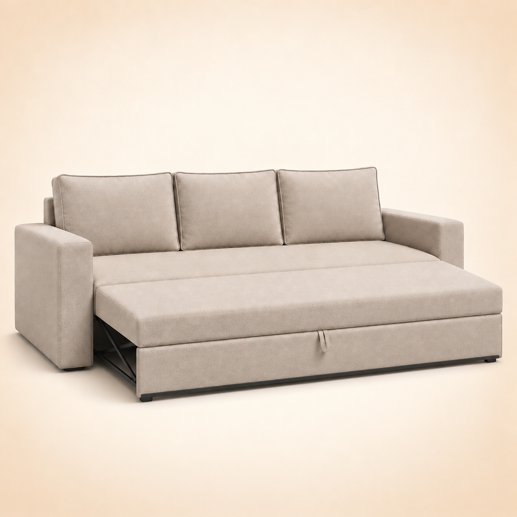 Pearth Sofa Bed — 03 Pearth 3 Seater Sofa Bed