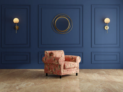 Modern 3-Seater Sofa With Sleek Metal Legs