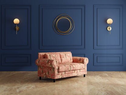 Modern 3-Seater Sofa With Sleek Metal Legs