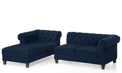 Chesterfield Sectional Sofa 2 Seater