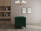 Modern 3 Seater Oslo Sofa With Black Metal Legs