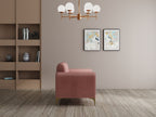 Modern 3-Seater Sofa with Matt Black Legs
