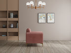 Modern 3-Seater Sofa with Matt Black Legs