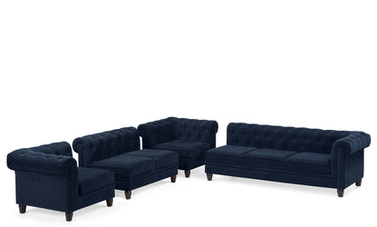 Chesterfield Sectional Sofa 6 Seater